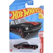 ホットウィール '65MUSTANG 2台セット Hot Wheels 2022 - '65 Mustang 2+2 Fastback - Muscle Mania 1/10
